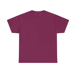 Work hard in Silence Unisex Heavy Cotton Tee for Everyday Style