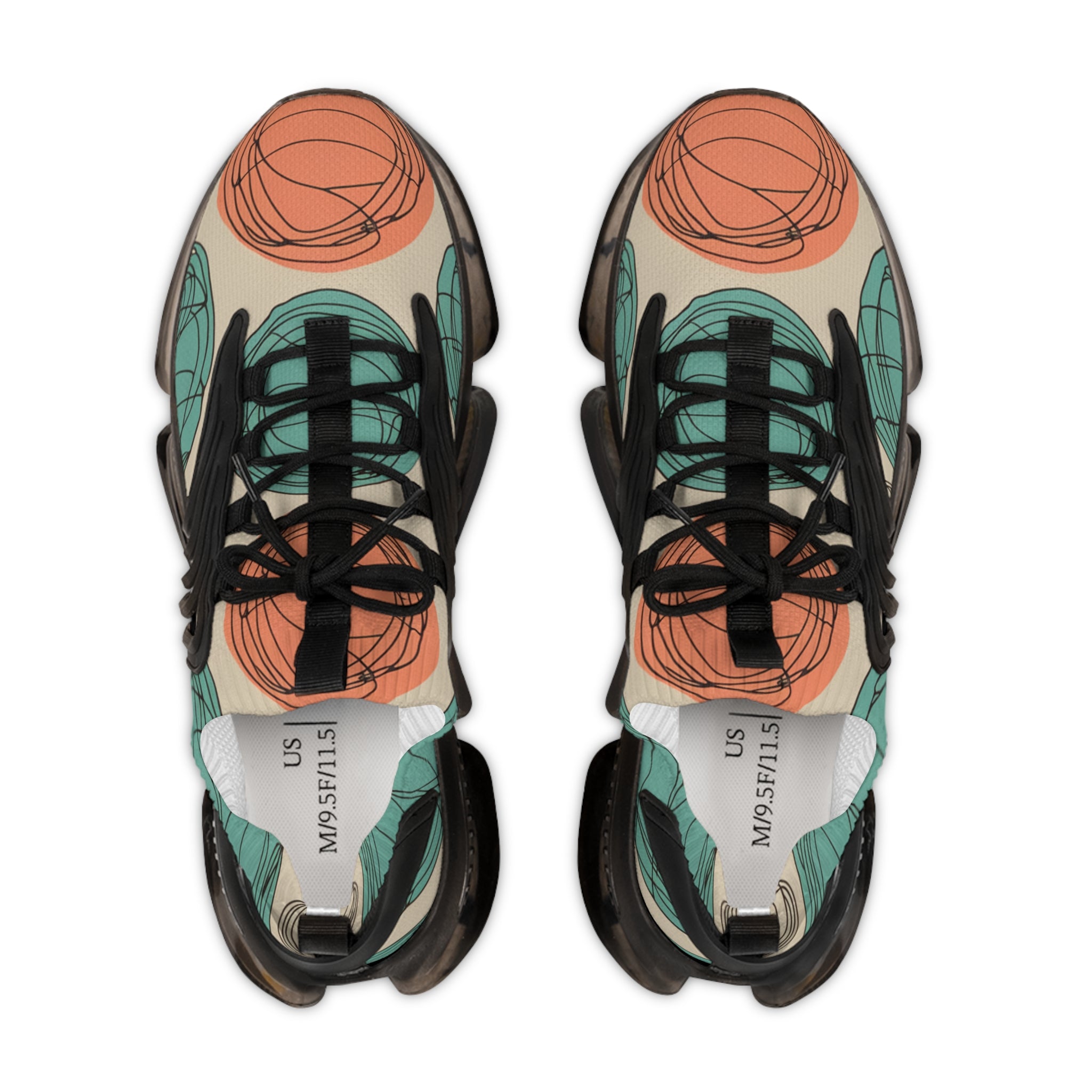 Artistic Mesh Sneakers for Stylish Comfort
