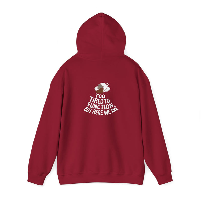 Unisex Heavy Blend™ Hooded Sweatshirt Tired to Function