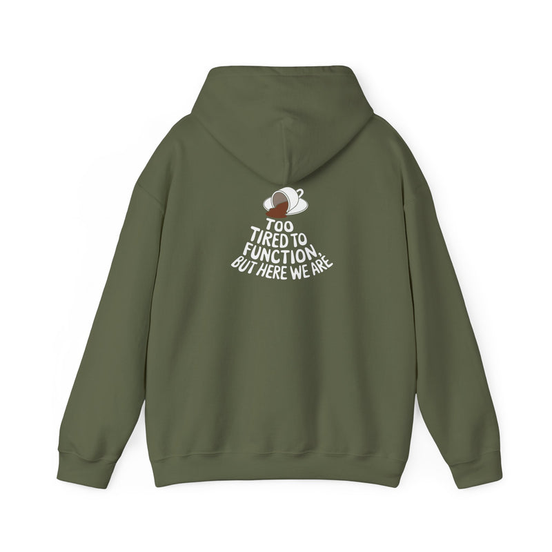 Unisex Heavy Blend™ Hooded Sweatshirt Tired to Function