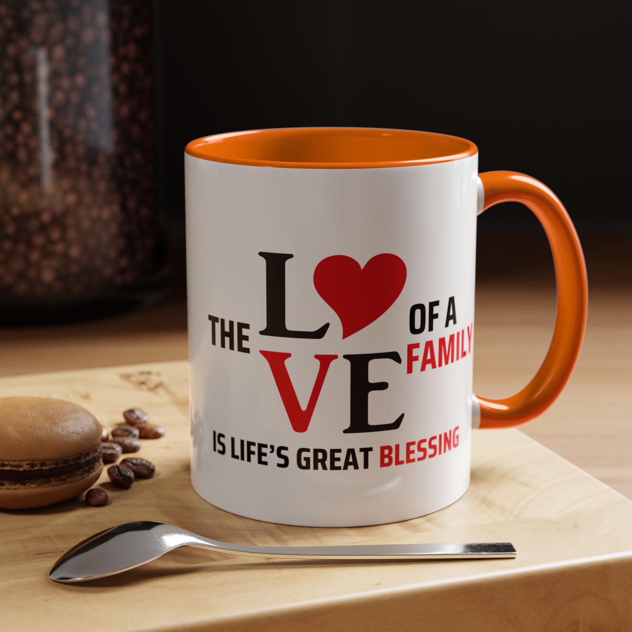 Love of a Family Coffee Mug - Inspirational Gift for Family Celebrations