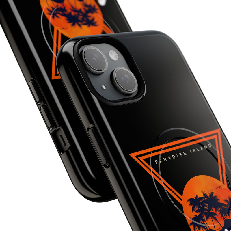 Tough Magnetic Phone Case - Paradise Island Summer Design