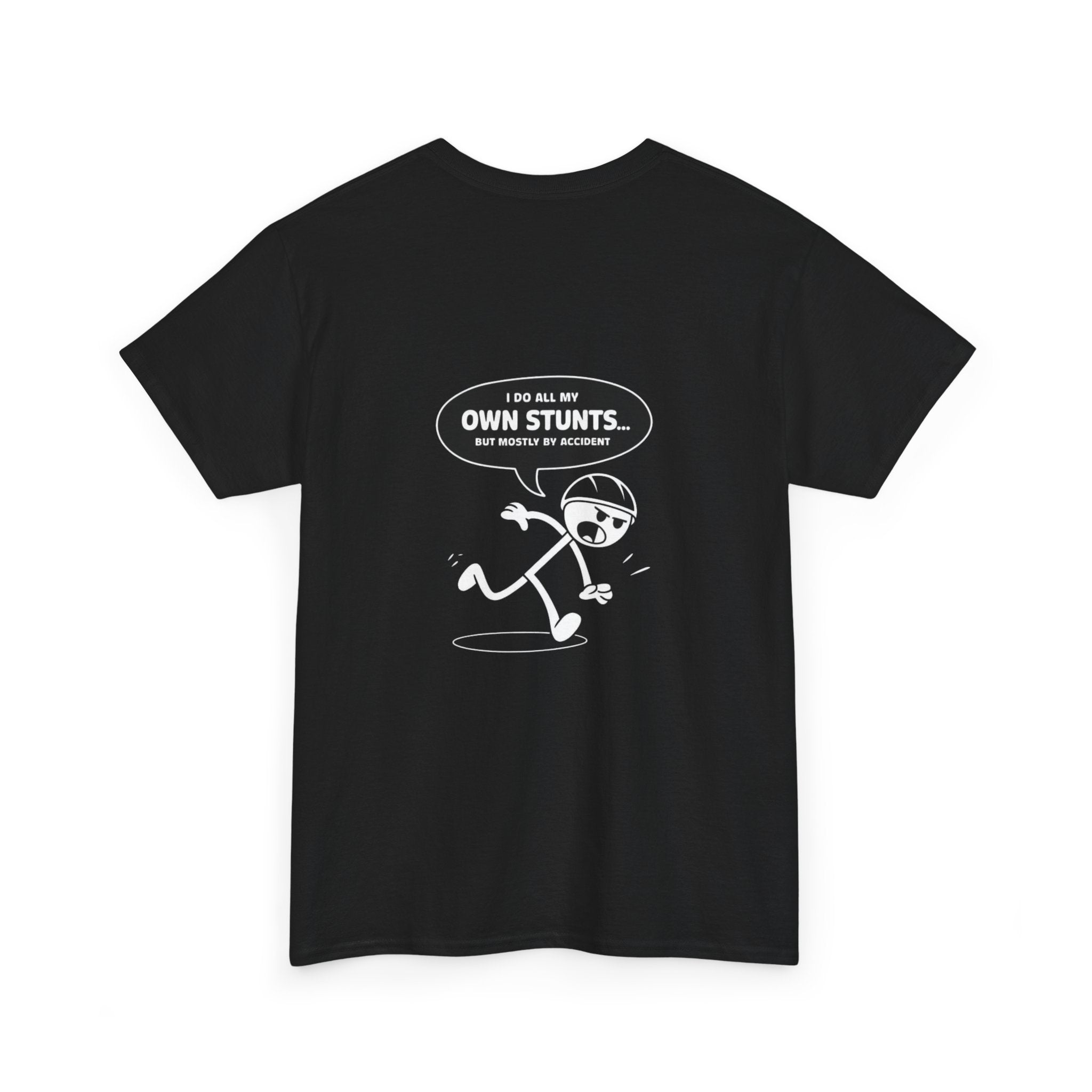 Unisex Heavy Cotton Tee: "Own Stunts" - T-Shirt