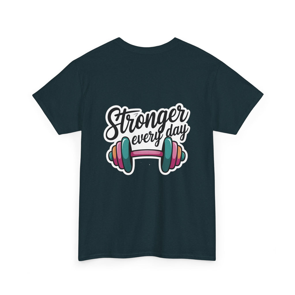 Unisex Heavy Cotton Tee: "Stronger Everyday" - T-Shirt