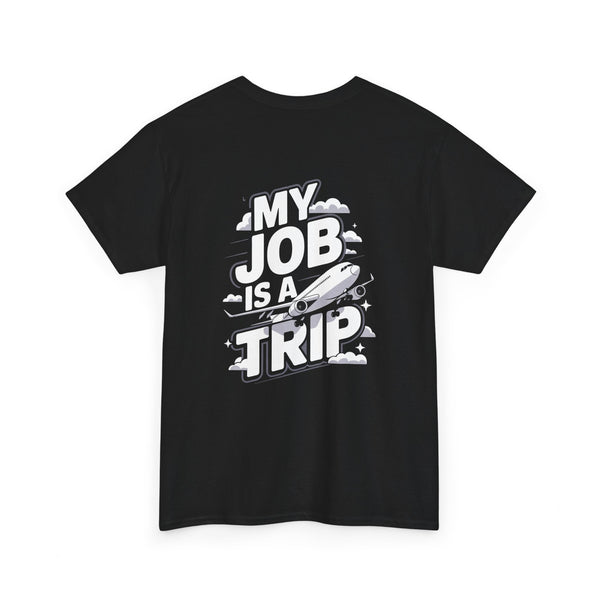 Unisex Heavy Cotton Tee - My Job is a TRIP