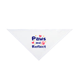 Paws and Reflect Pet Bandana - Cute Dog Accessory for Reflection and Style