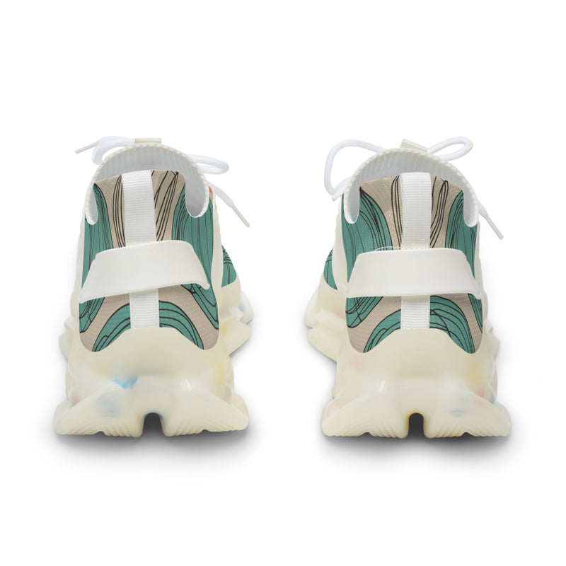 Artistic Mesh Sneakers for Stylish Comfort