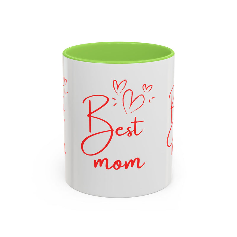 Best Mom Colorful Coffee Mug - Perfect Gift for Mother's Day & Special Occasions
