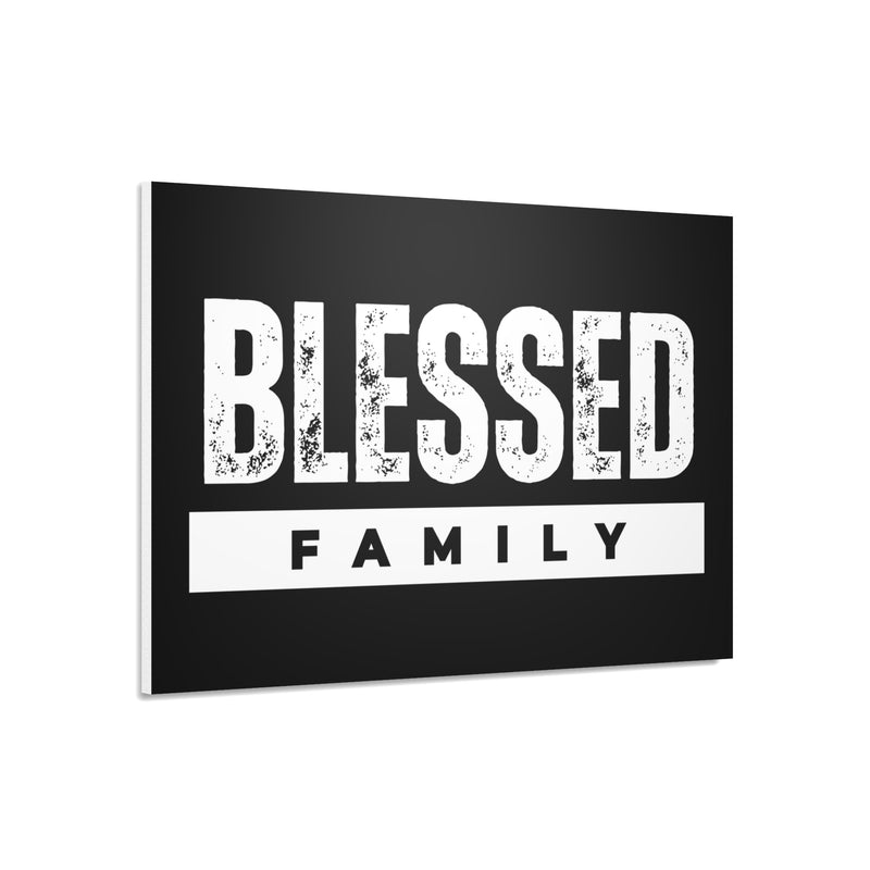 Blessed Family Foam Board Decor
