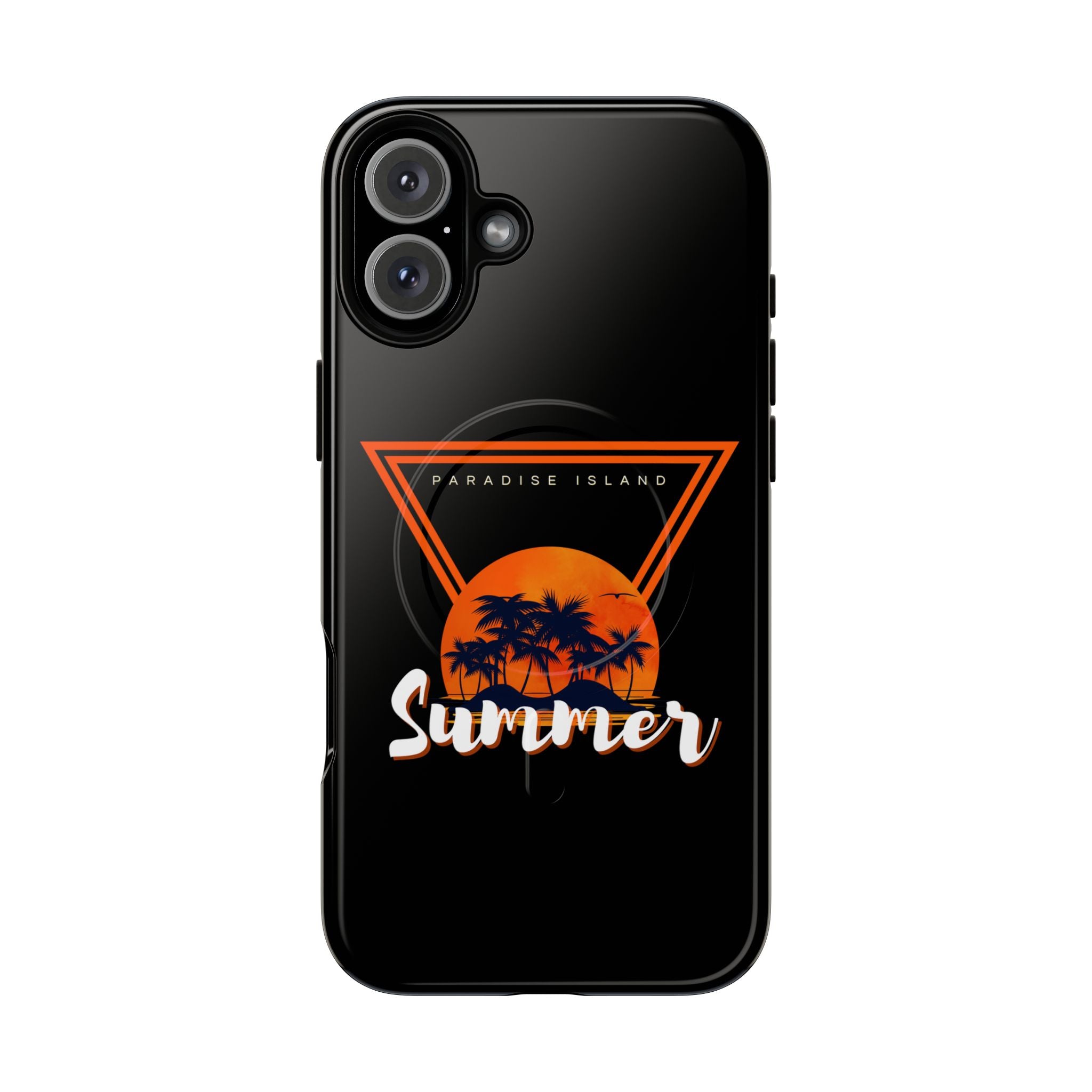 Tough Magnetic Phone Case - Paradise Island Summer Design