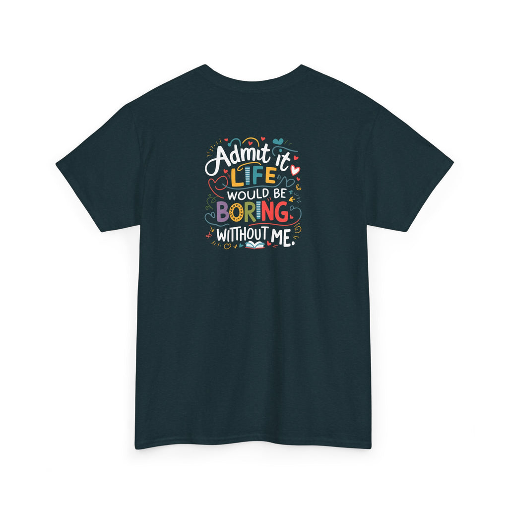 Unisex Heavy Cotton Tee: "Own Stunts" - T-Shirt