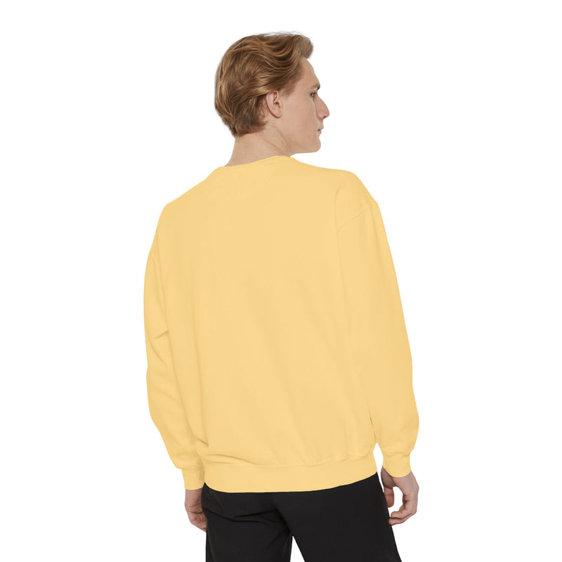 World's Best Dad Unisex Garment-Dyed Sweatshirt - Perfect Gift for Father's Day