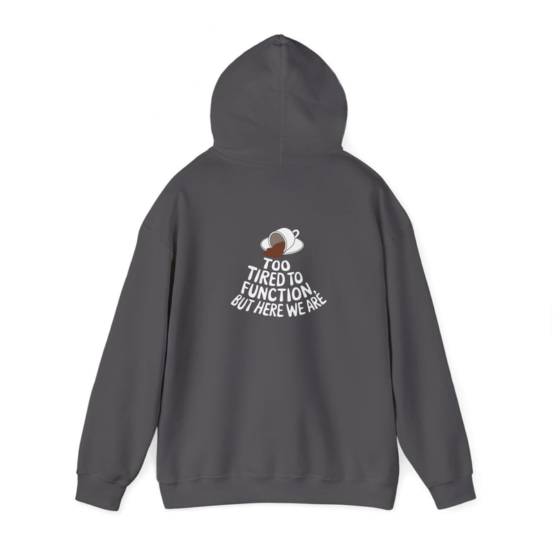 Unisex Heavy Blend™ Hooded Sweatshirt Tired to Function