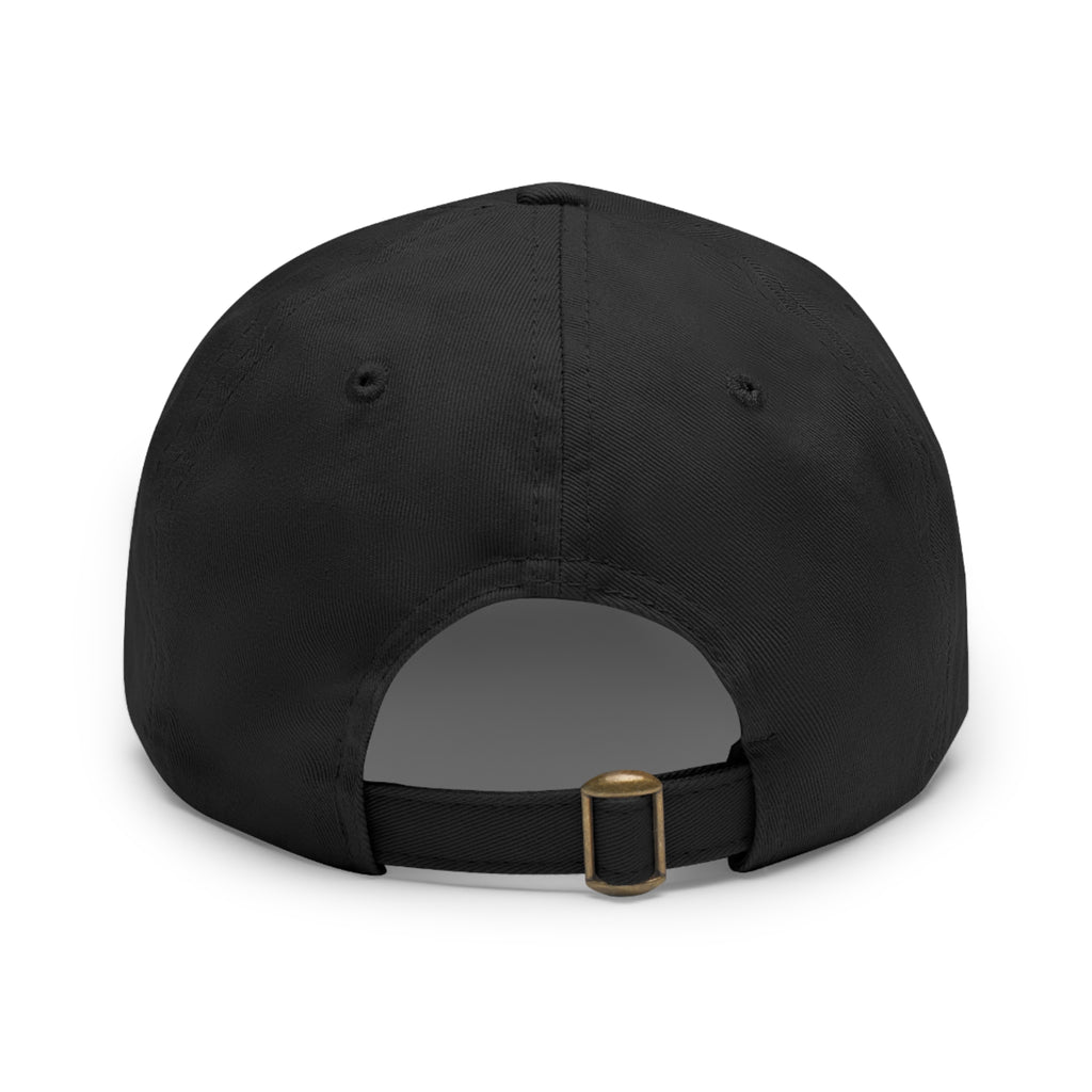 Surfing Dad Hat with Leather Patch - Casual Beach Style