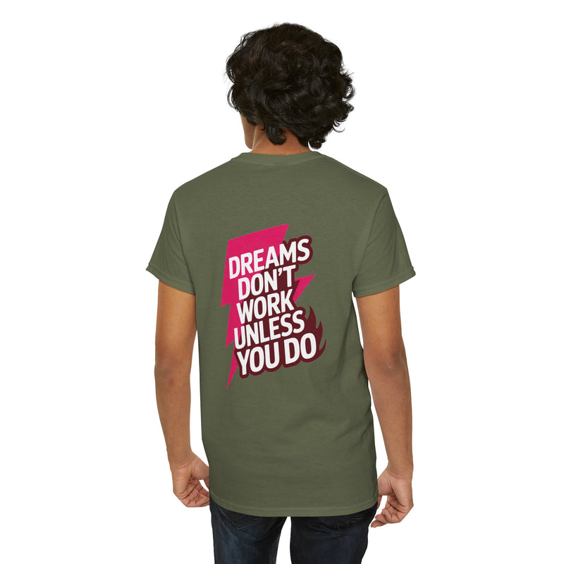 Unisex Heavy Cotton Tee: "Motivation" - T-Shirt