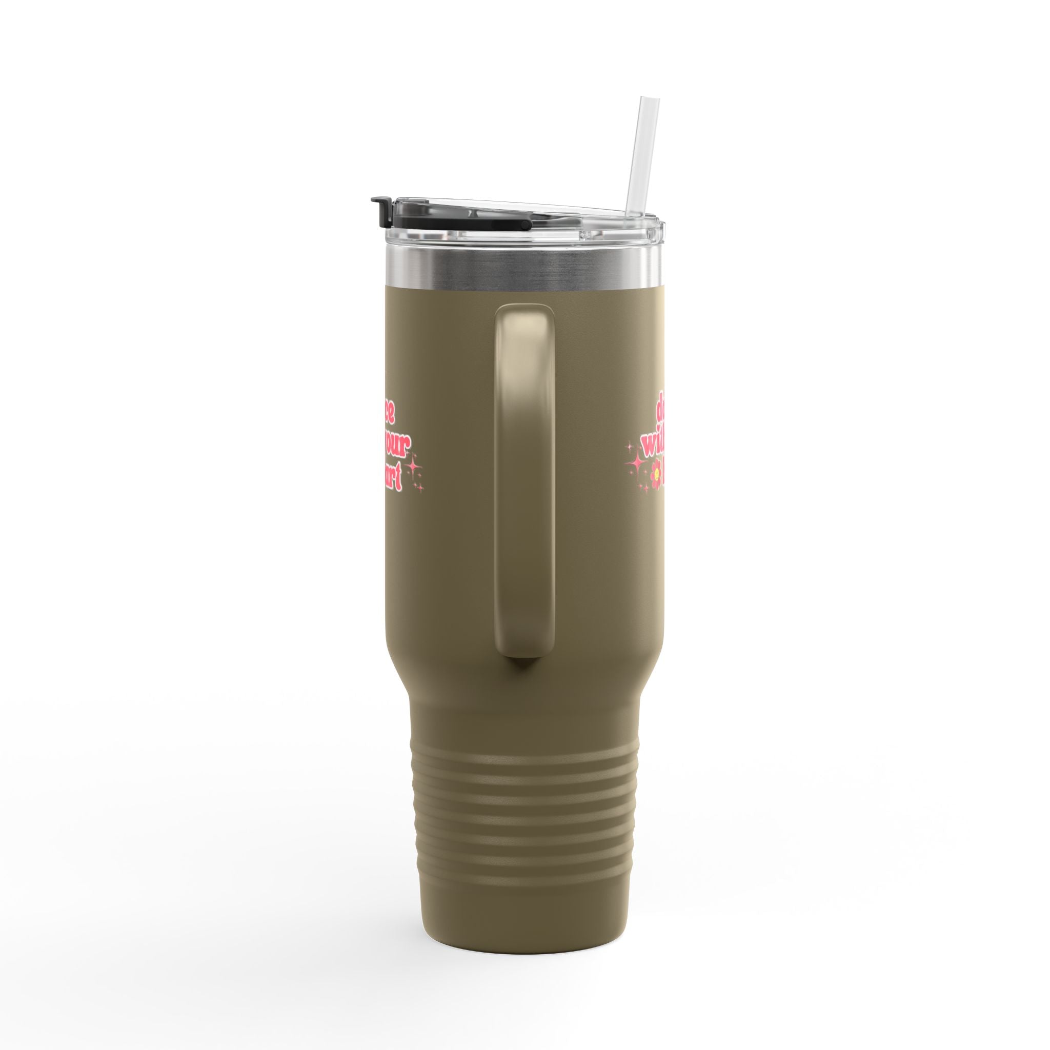 Insulated Travel Mug - Dance With Your Heart - 40oz
