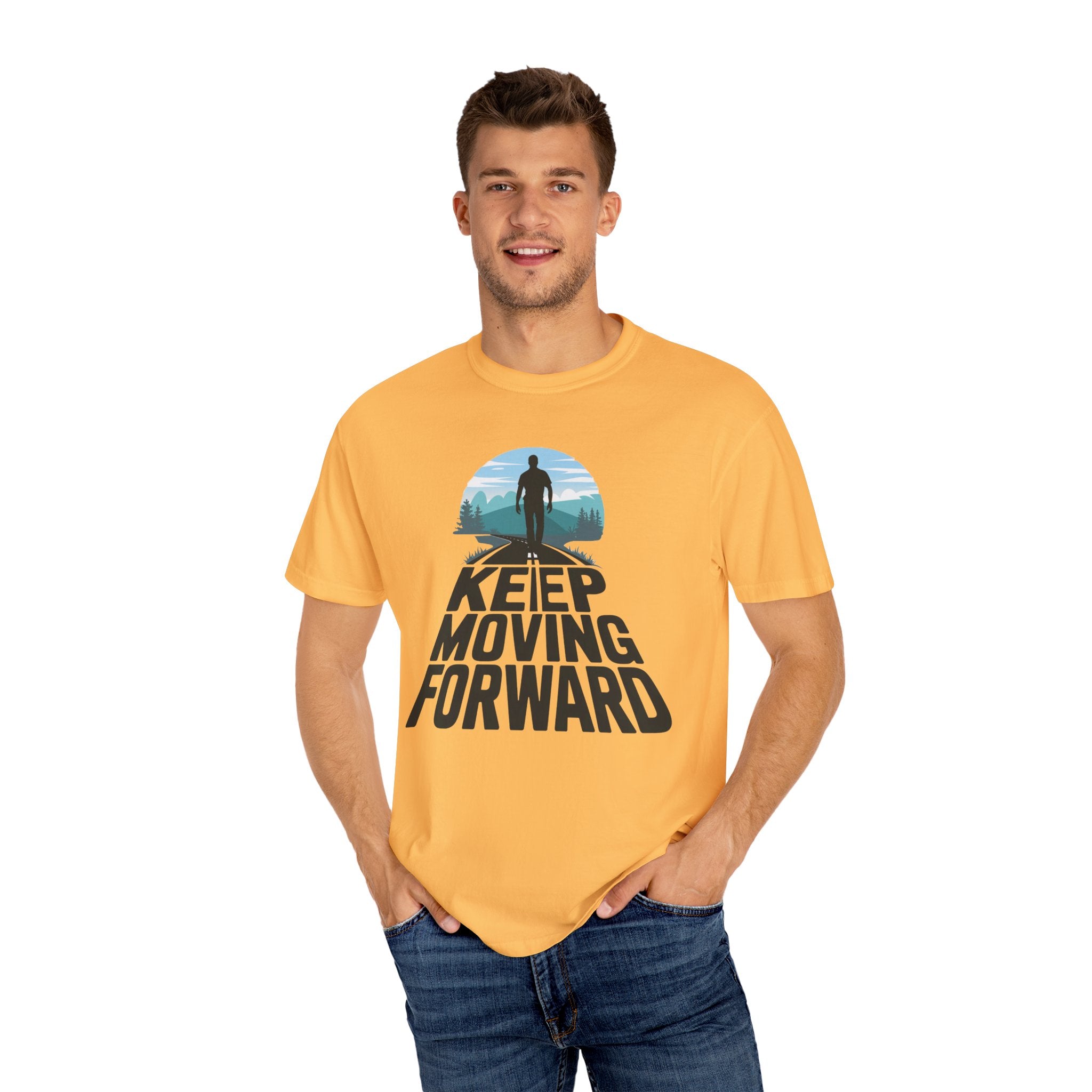 Keep Moving Forward Motivational Unisex T-Shirt