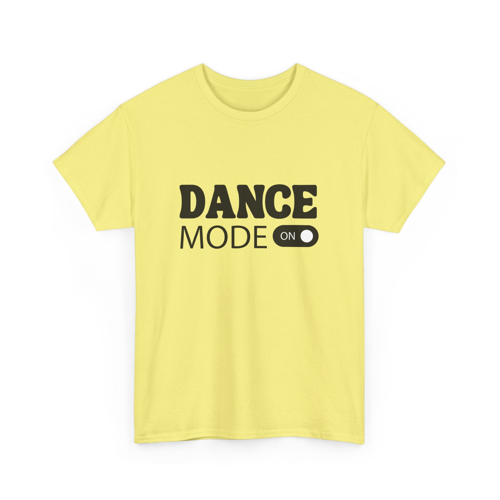 Dance Mode On Unisex Heavy Cotton Tee - Perfect for Dance Lovers & Parties