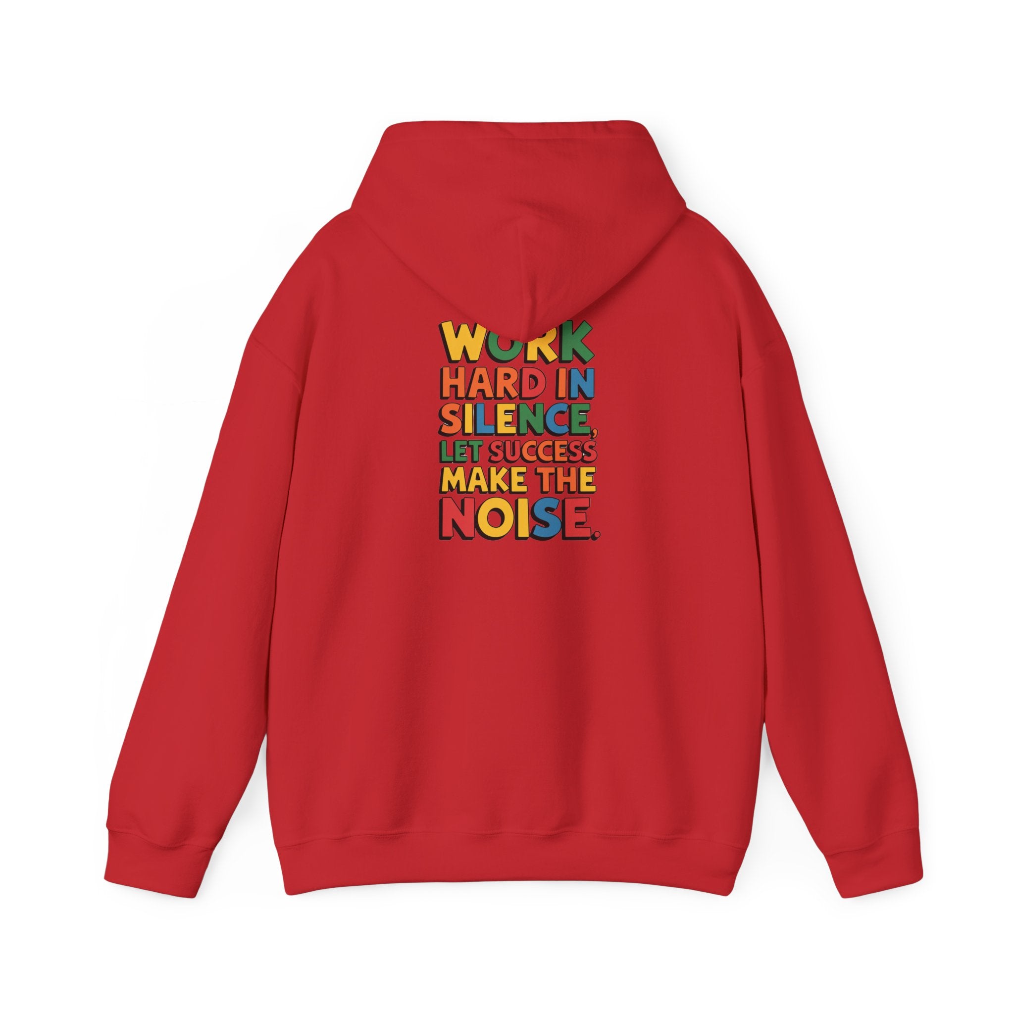 Work hard in Silence Unisex Heavy Blend™ Hooded Sweatshirt