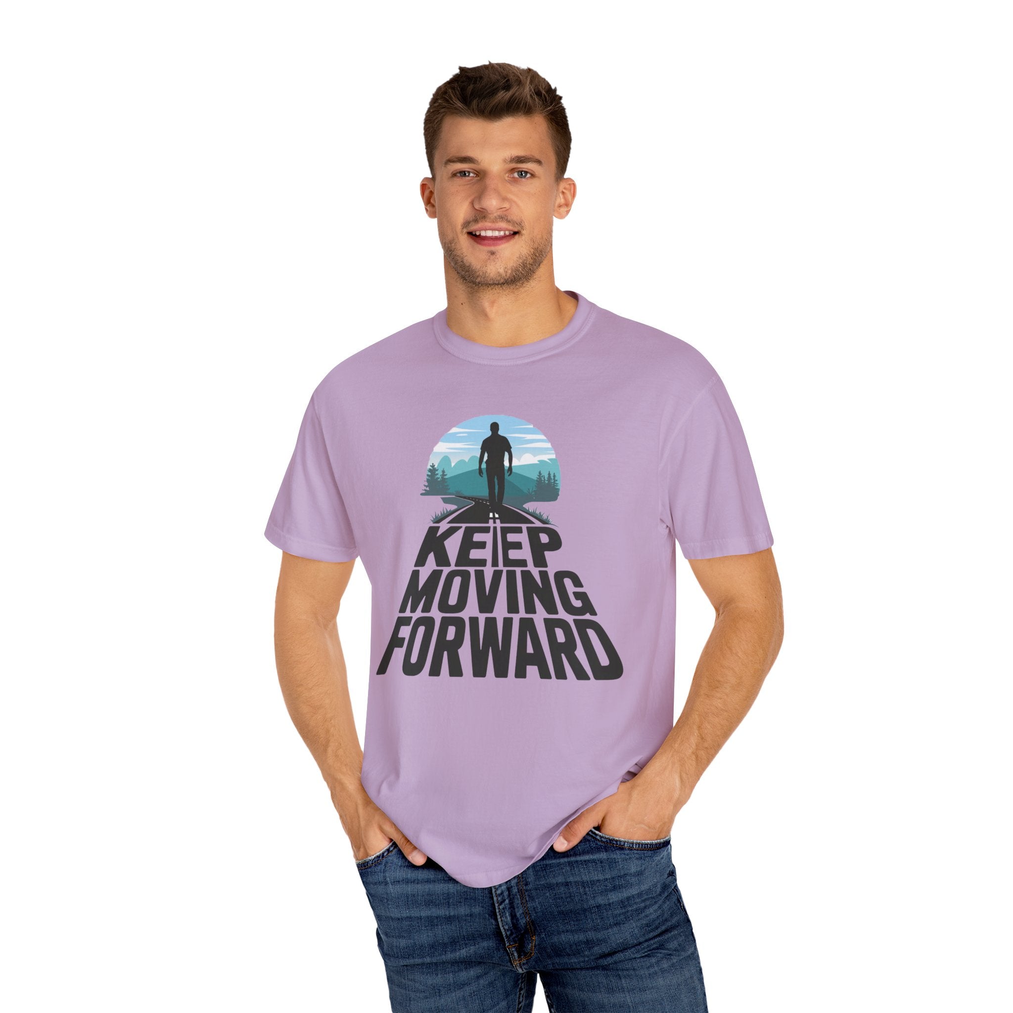 Keep Moving Forward Motivational Unisex T-Shirt