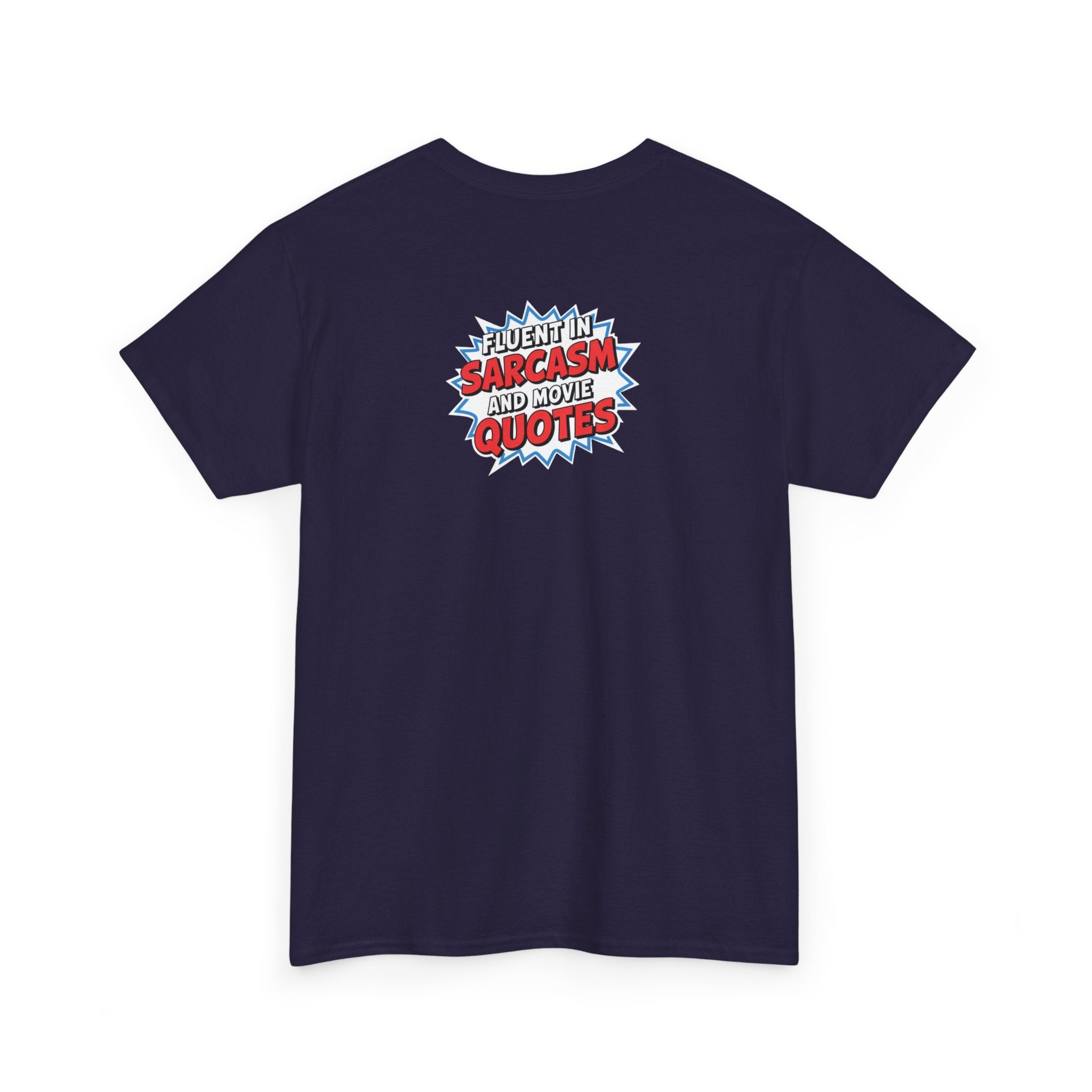 Unisex Heavy Cotton Tee: "Sarcasm" - T-Shirt