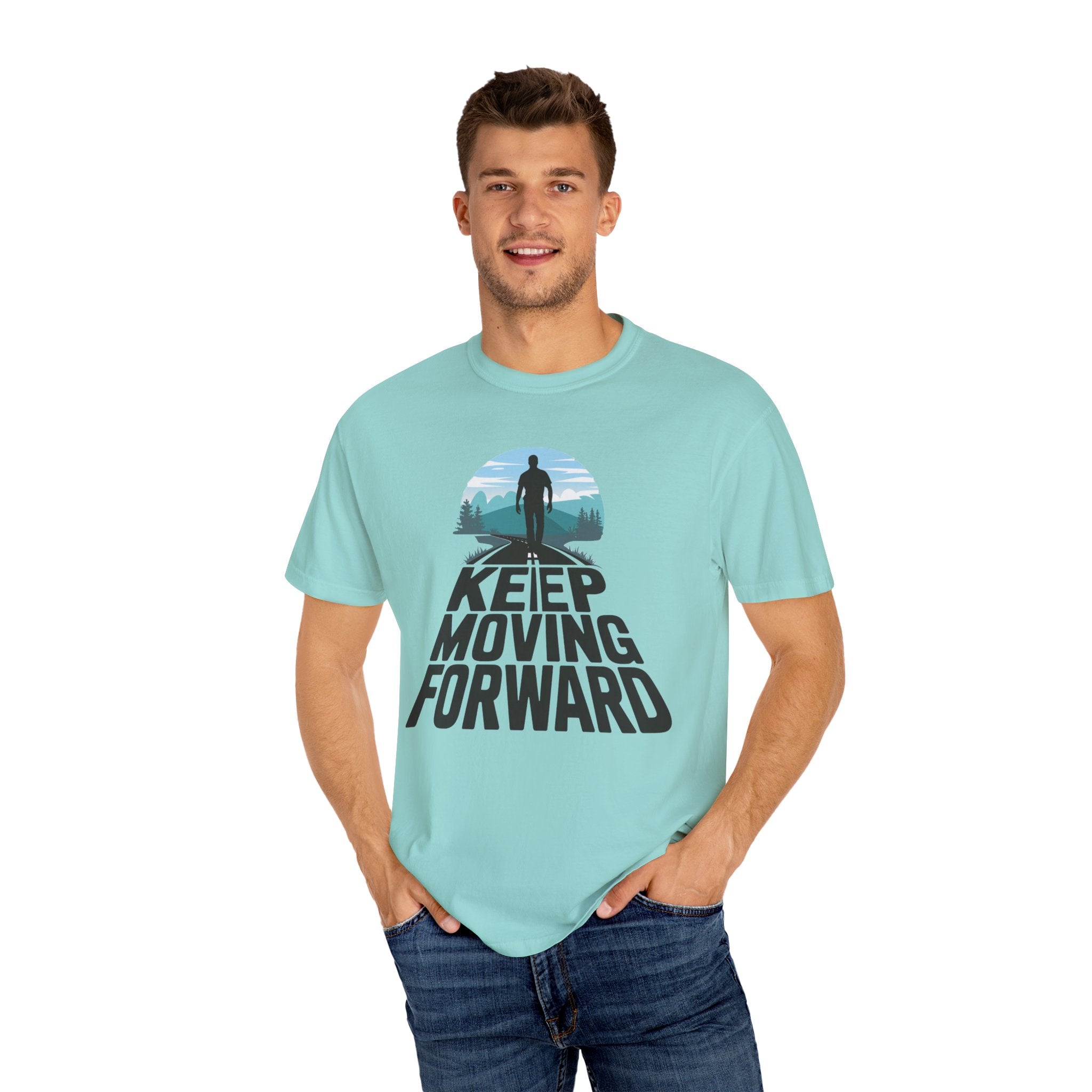 Keep Moving Forward Motivational Unisex T-Shirt