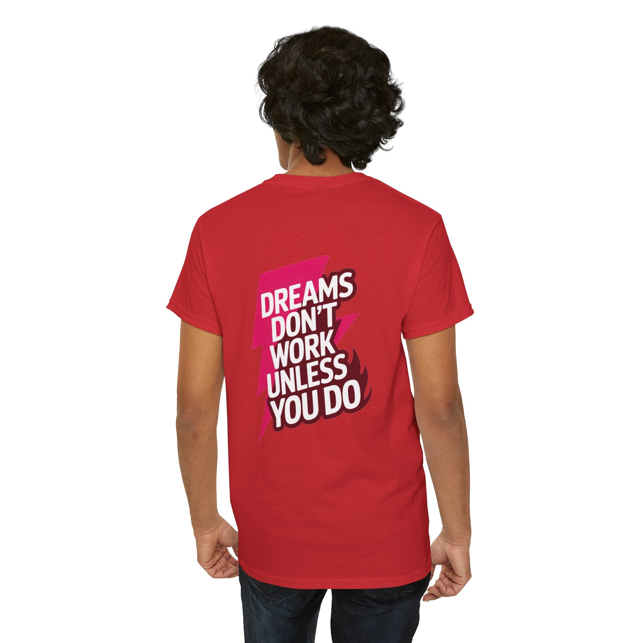 Unisex Heavy Cotton Tee: "Motivation" - T-Shirt