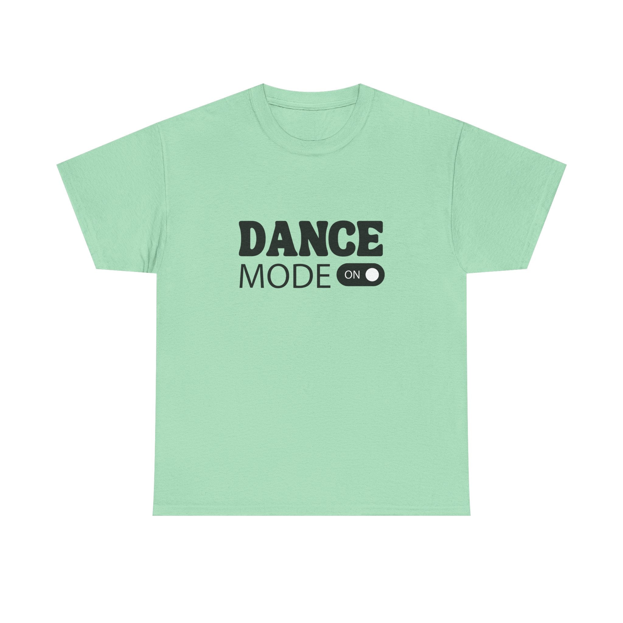 Dance Mode On Unisex Heavy Cotton Tee - Perfect for Dance Lovers & Parties