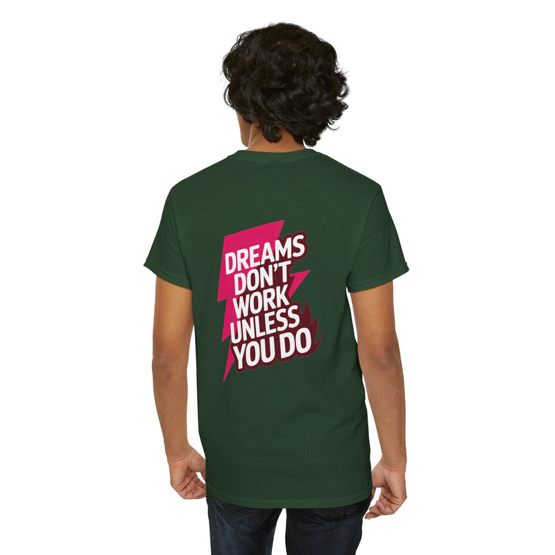Unisex Heavy Cotton Tee: "Motivation" - T-Shirt