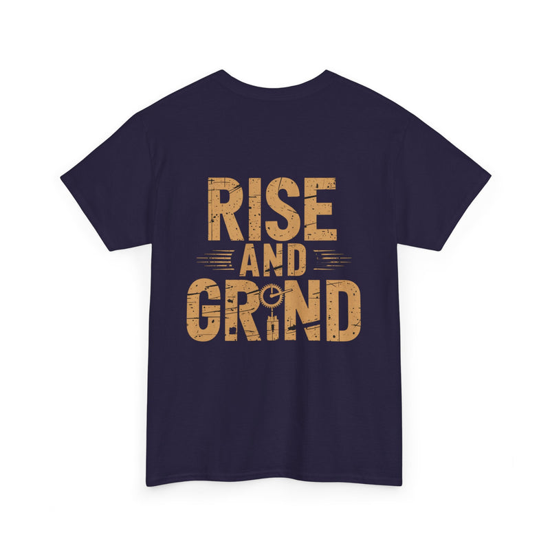 Unisex Heavy Cotton Tee - Rise and Grind