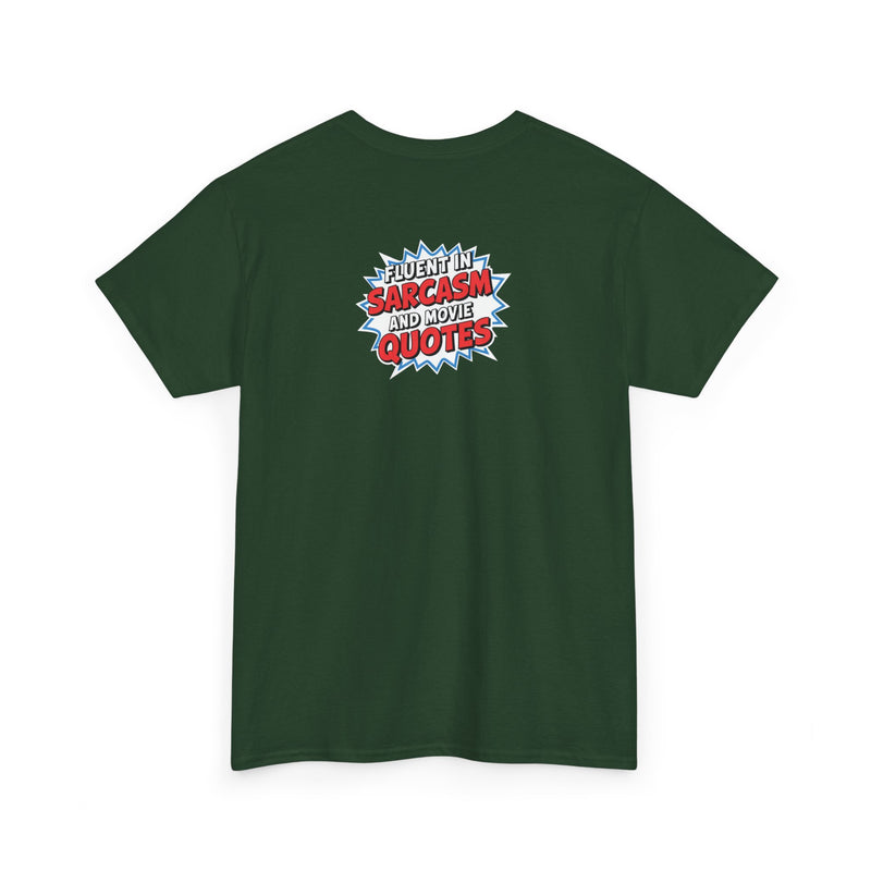 Unisex Heavy Cotton Tee: "Sarcasm" - T-Shirt