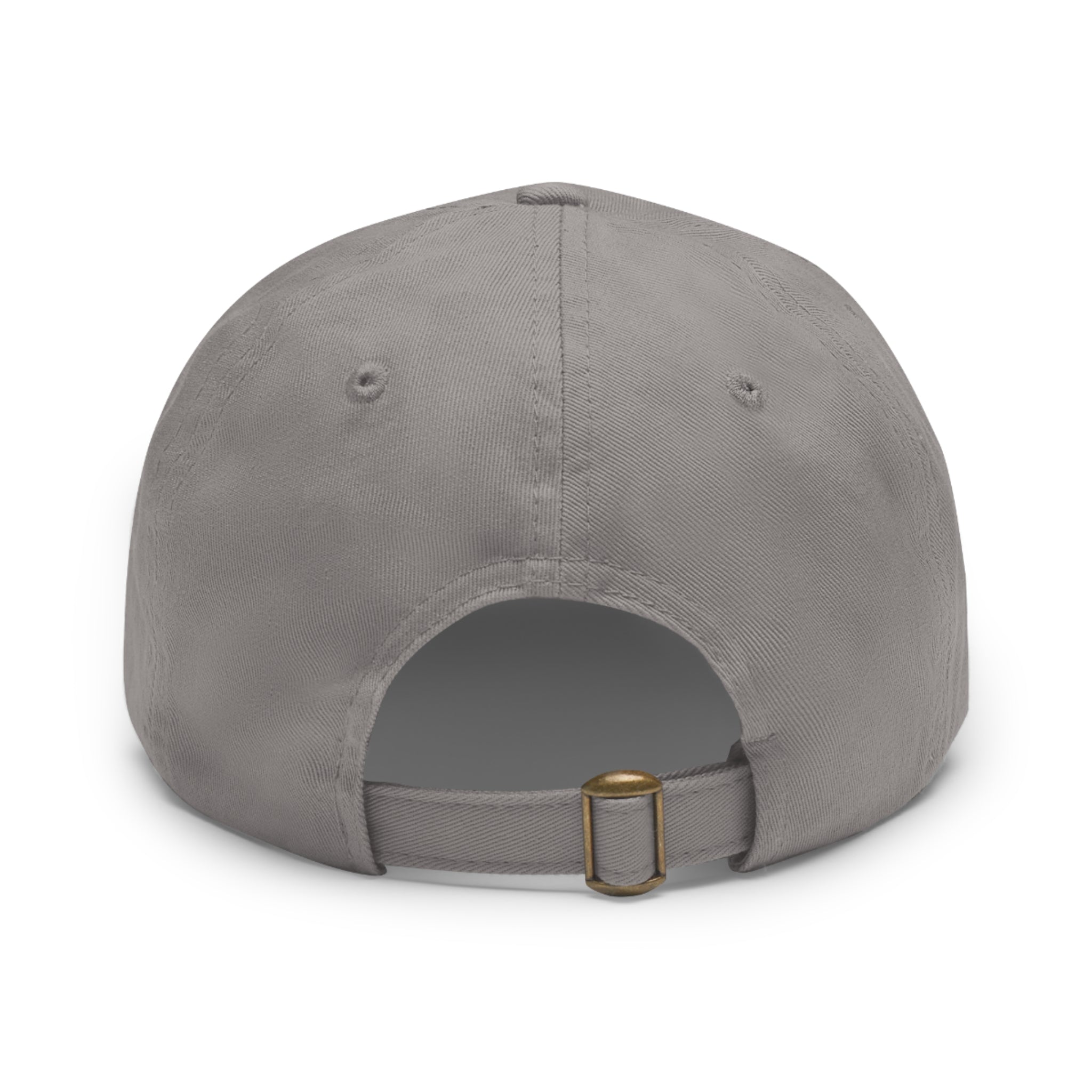 Motivational Dad Hat with Leather Patch - "My Haters Are My Motivation"