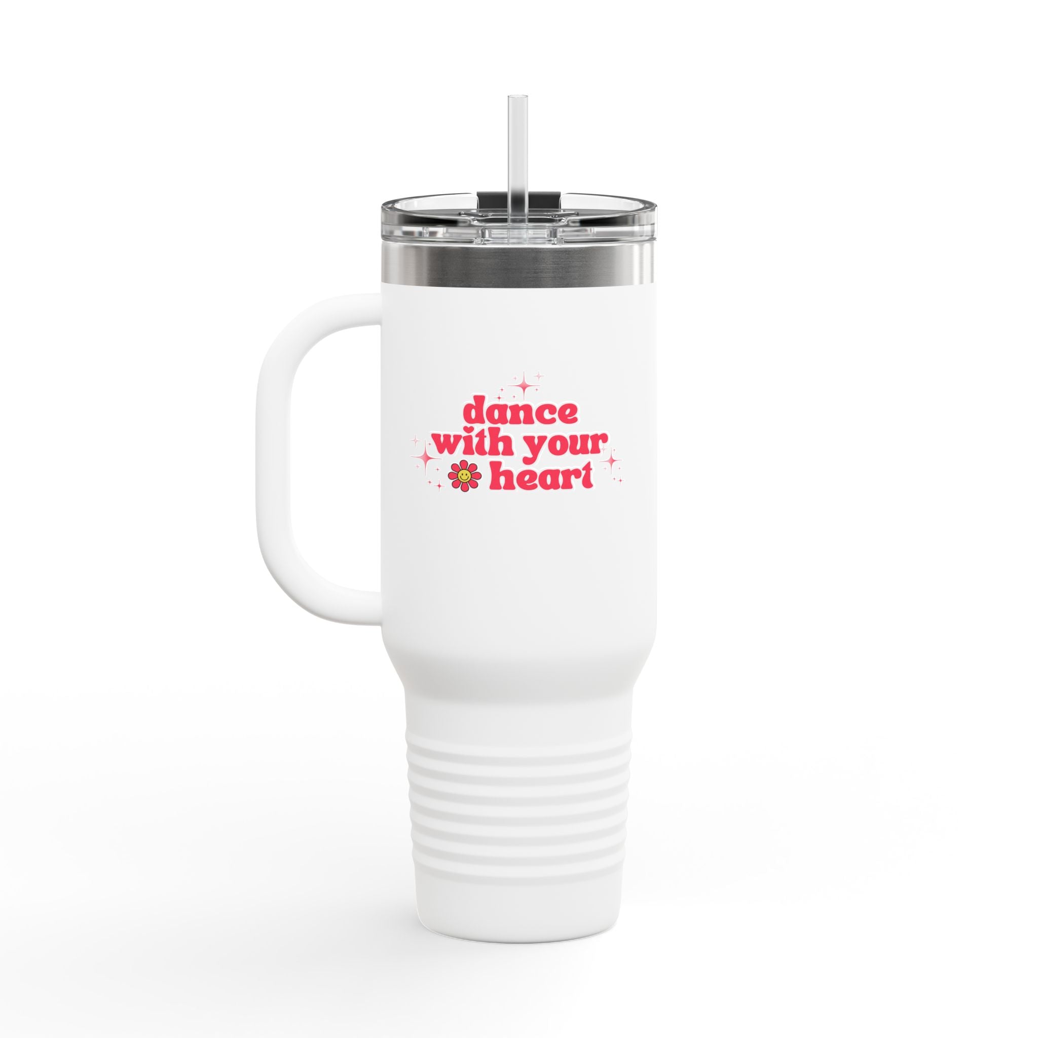 Insulated Travel Mug - Dance With Your Heart - 40oz