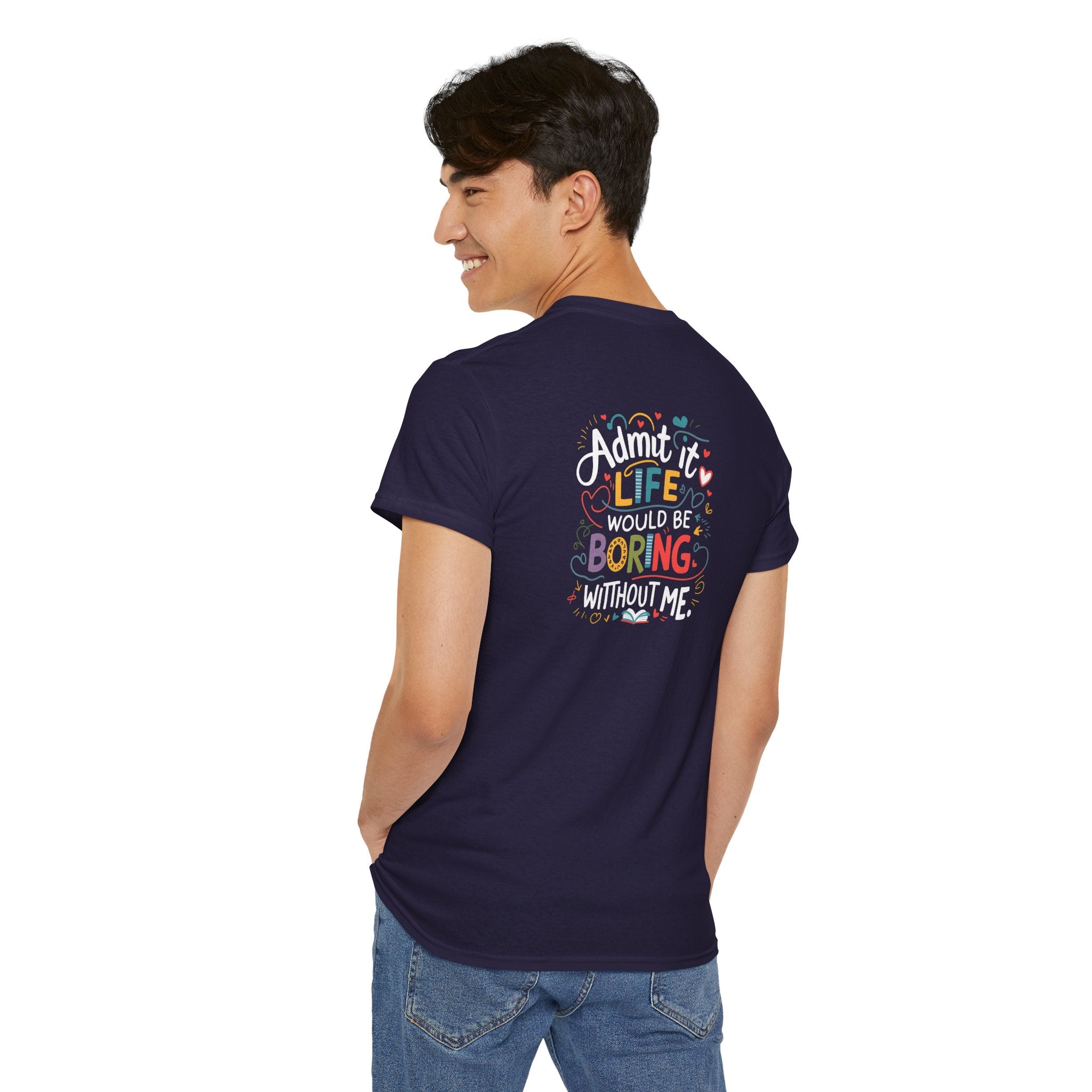 Unisex Heavy Cotton Tee: "Own Stunts" - T-Shirt