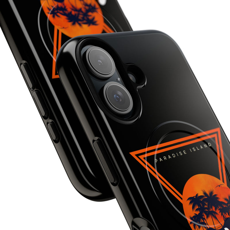 Tough Magnetic Phone Case - Paradise Island Summer Design