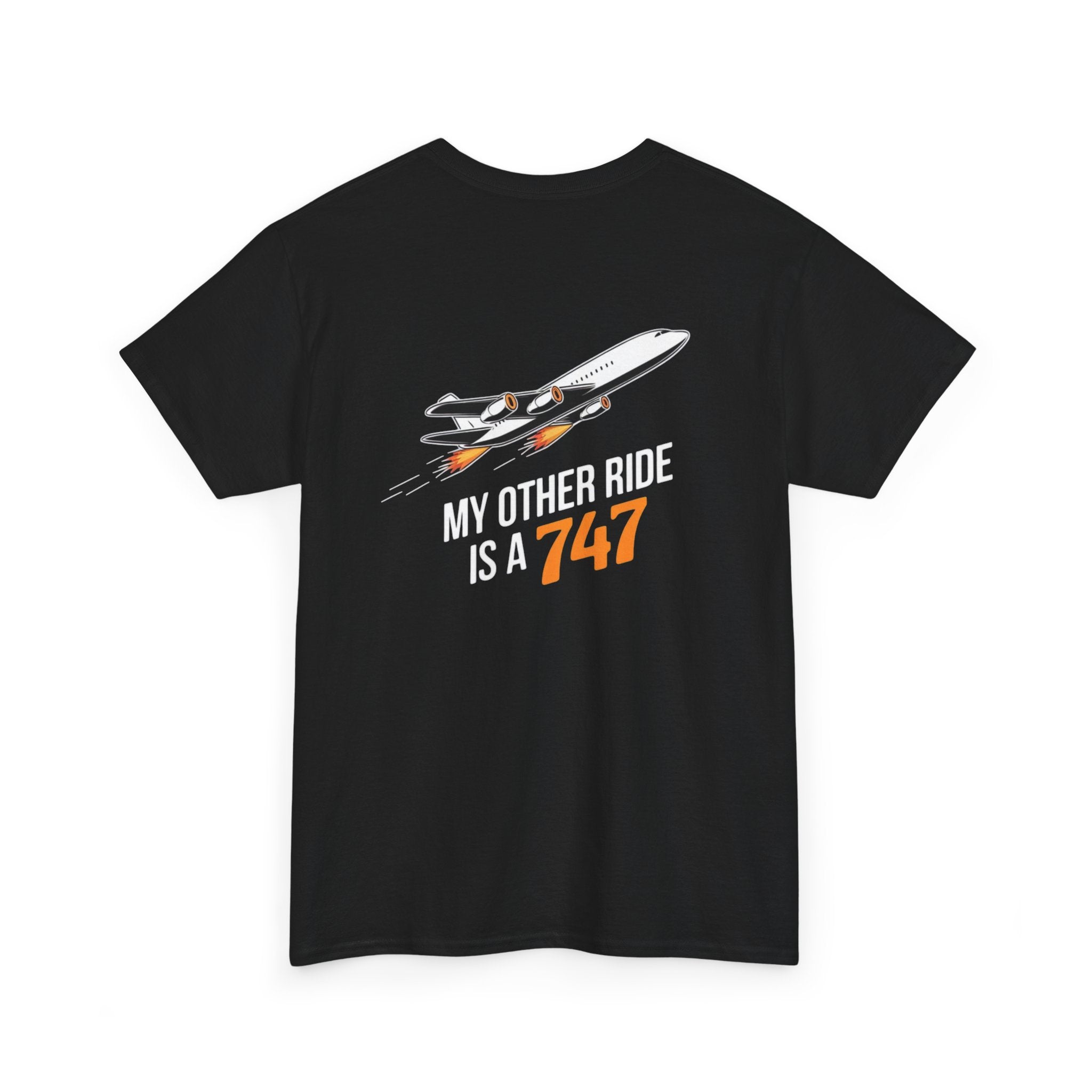 Unisex Heavy Cotton Tee: "My Other Ride" - T-Shirt