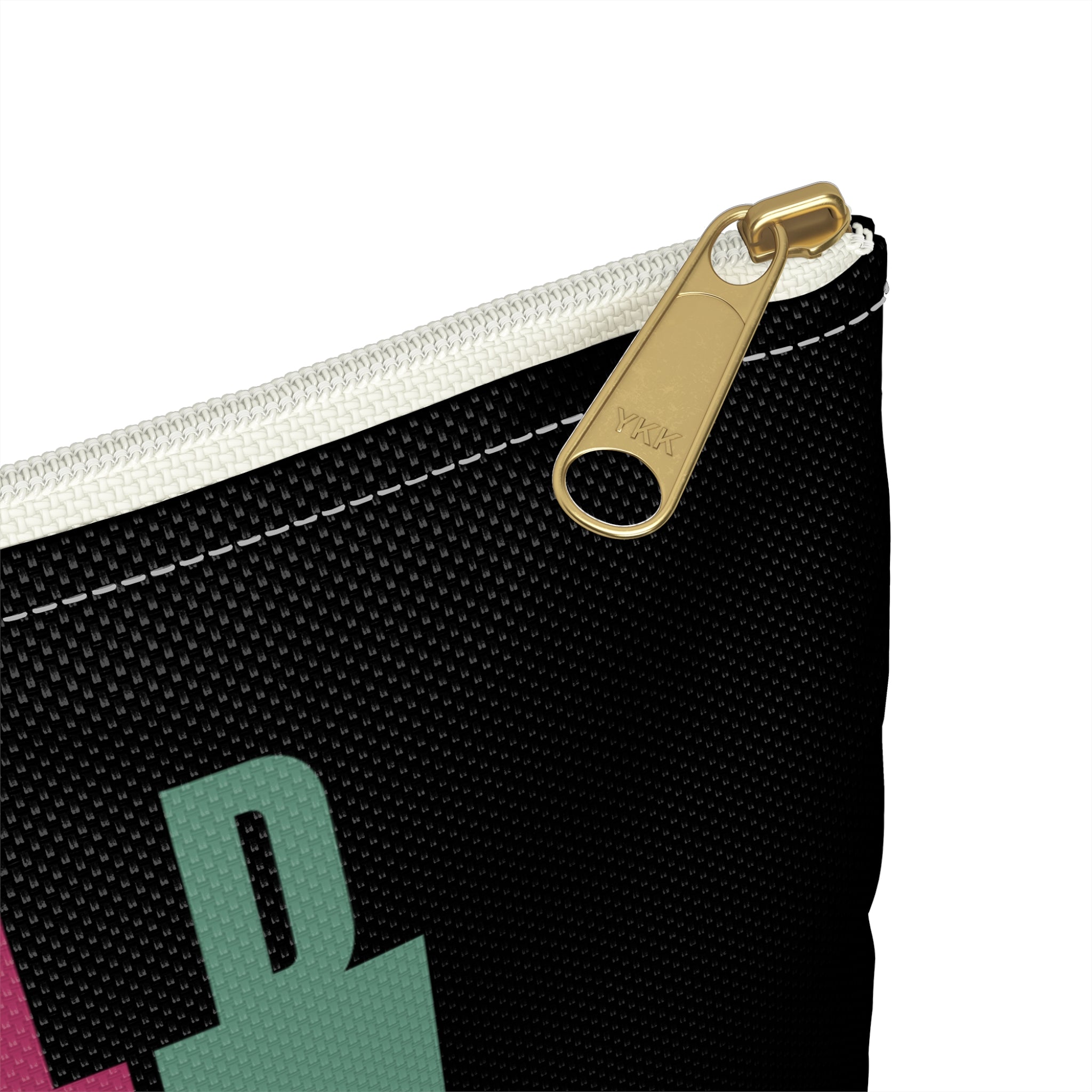 Tropical Island Accessory Pouch - Colorful Palm Tree Design for Travel & Organizing
