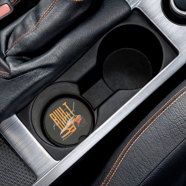 Built for Speed Soapstone Car Coaster - Stylish Automotive Accessory for Car Enthusiasts