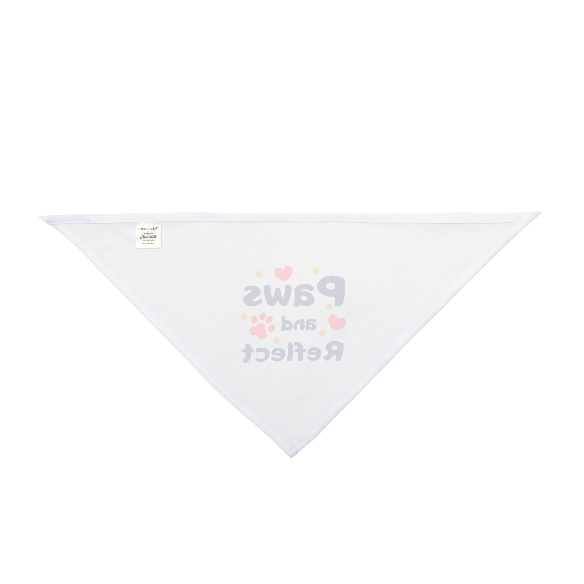 Paws and Reflect Pet Bandana - Cute Dog Accessory for Reflection and Style
