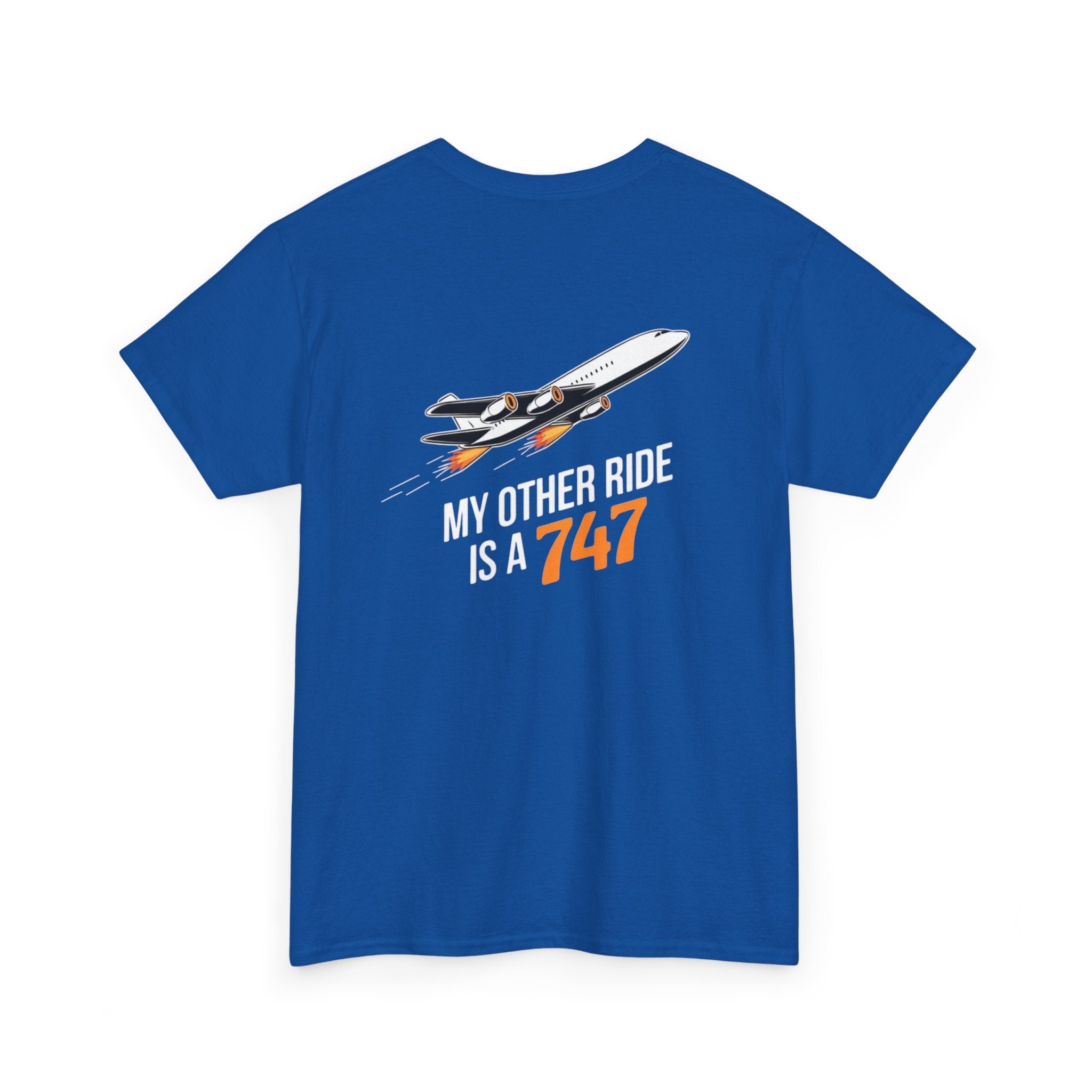Unisex Heavy Cotton Tee: "My Other Ride" - T-Shirt