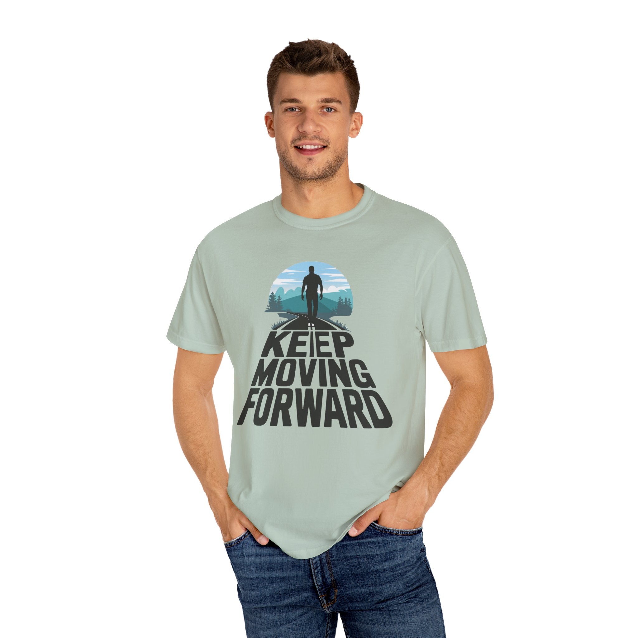 Keep Moving Forward Motivational Unisex T-Shirt
