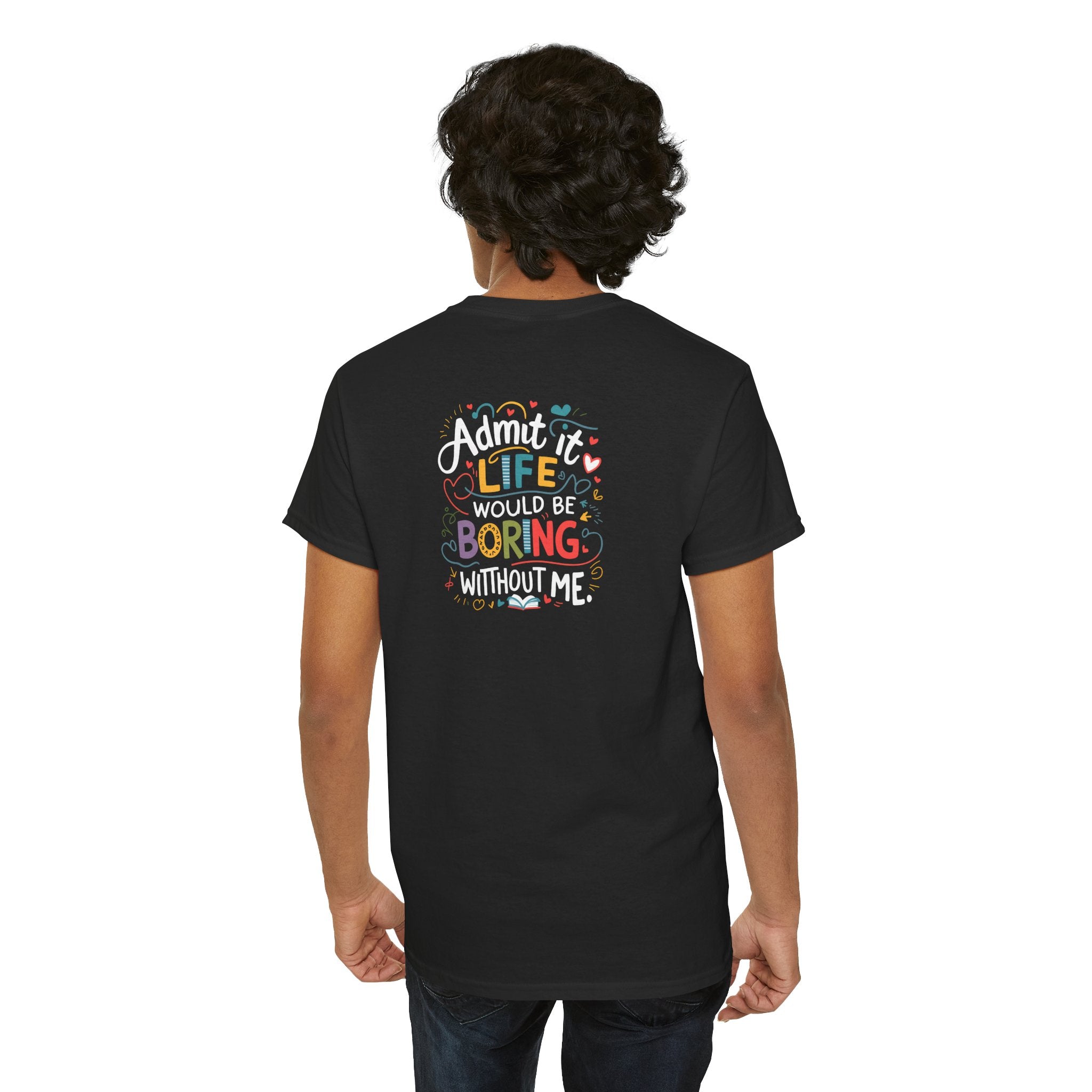 Unisex Heavy Cotton Tee: "Own Stunts" - T-Shirt