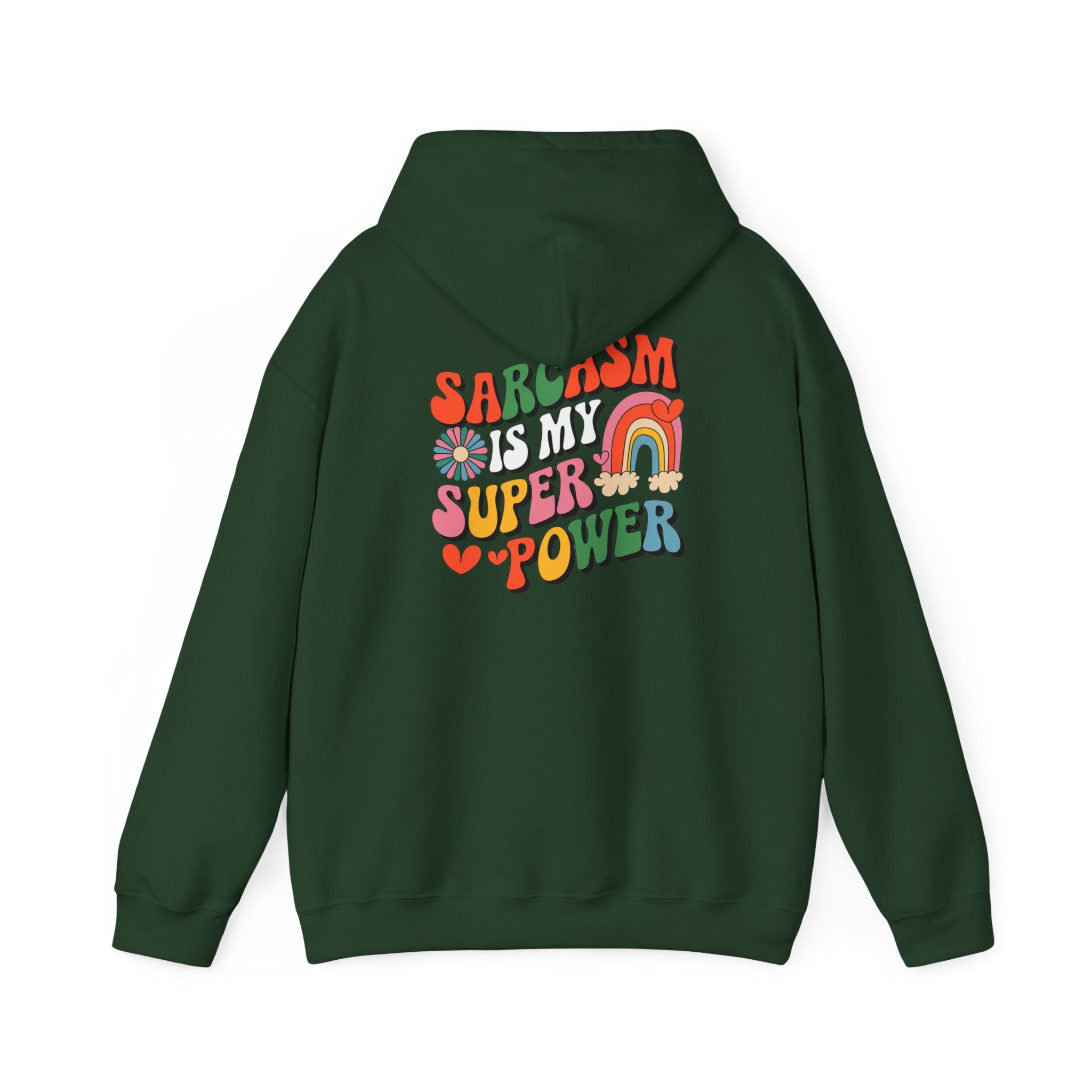 Unisex Heavy Blend™ Hooded Sweatshirt Sarcasm is my superpower