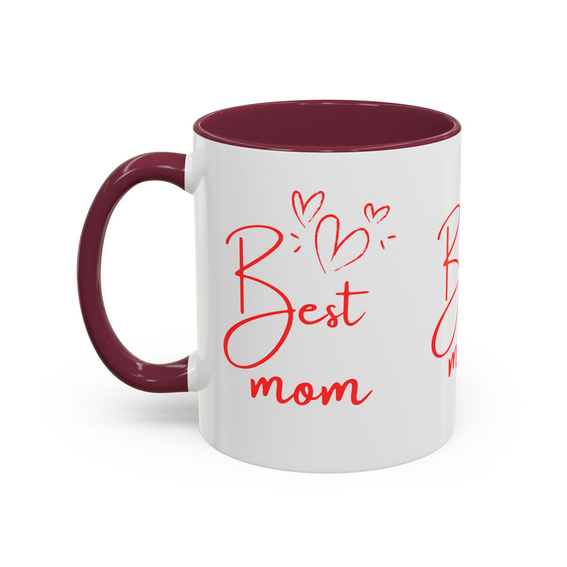 Best Mom Colorful Coffee Mug - Perfect Gift for Mother's Day & Special Occasions