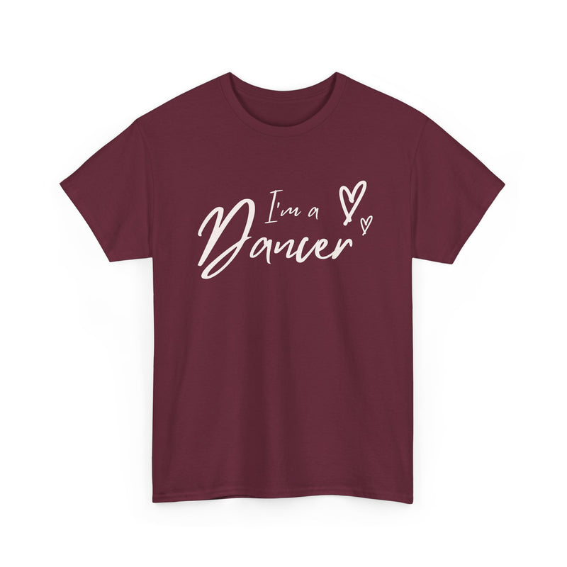 Dancer Pride Unisex Heavy Cotton Tee - Perfect Gift for Dance Lovers