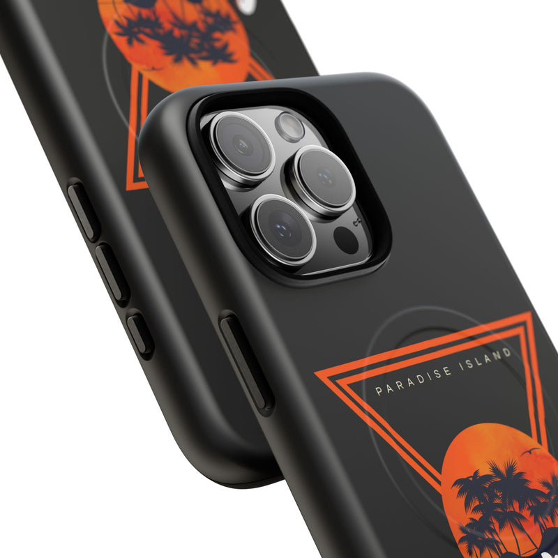 Tough Magnetic Phone Case - Paradise Island Summer Design