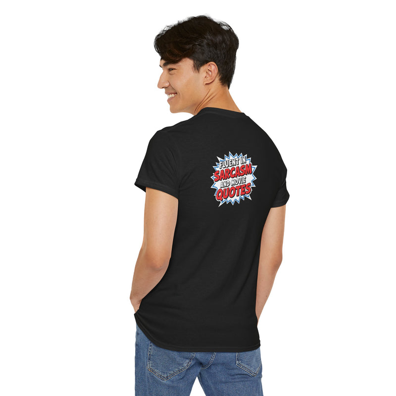 Unisex Heavy Cotton Tee: "Sarcasm" - T-Shirt