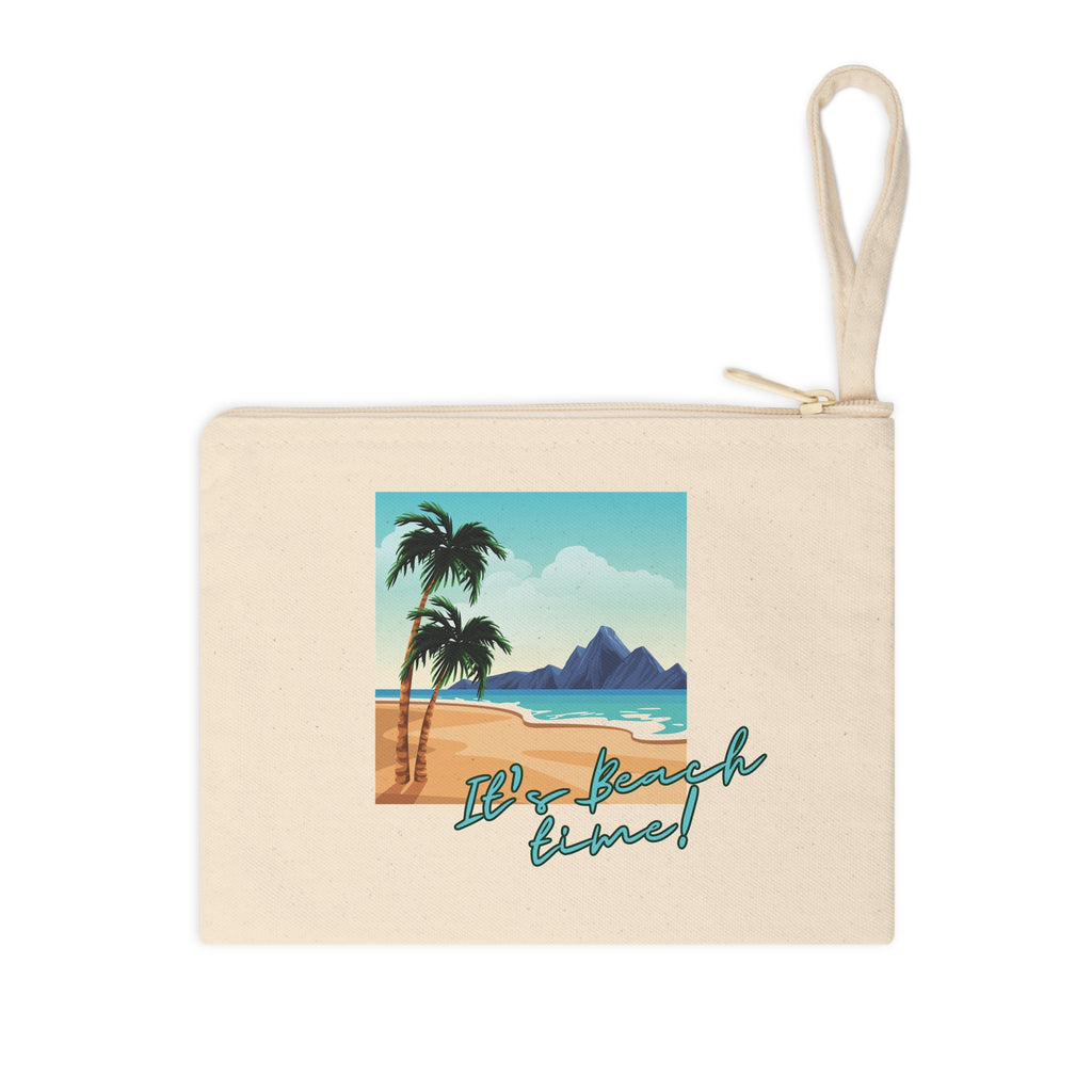 Beach-Themed Zipper Pouch - Perfect for Summer Adventures!