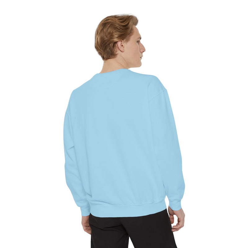 World's Best Dad Unisex Garment-Dyed Sweatshirt - Perfect Gift for Father's Day