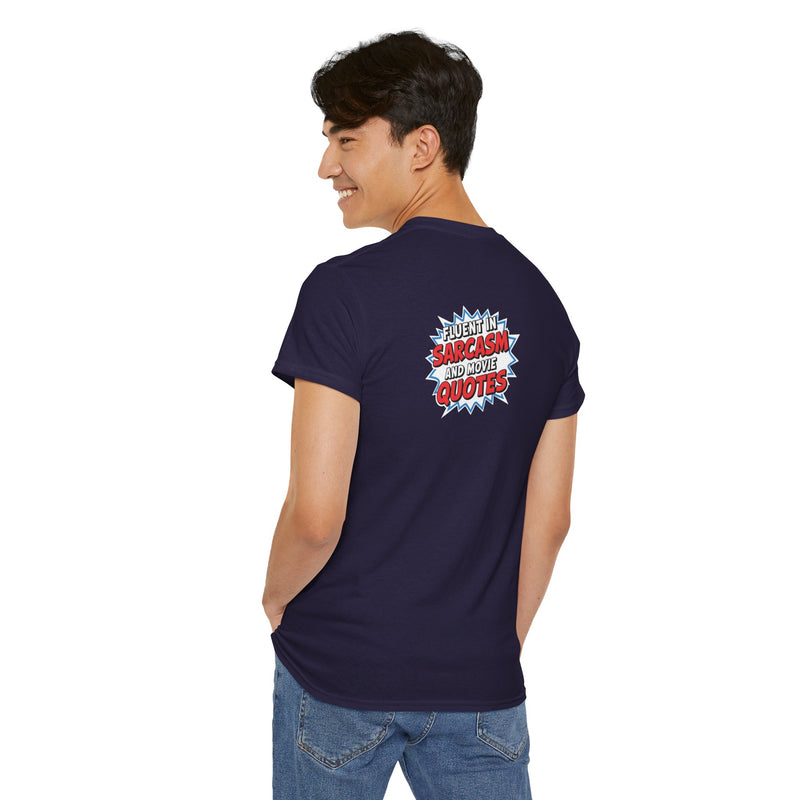 Unisex Heavy Cotton Tee: "Sarcasm" - T-Shirt